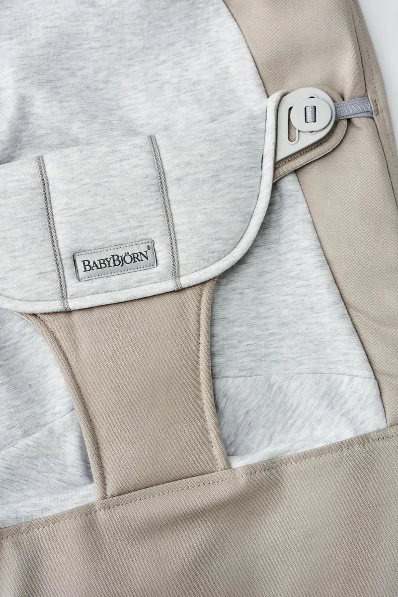 BabyBjörn Stoffen Zitting Wipstoel - Beige-Grijs