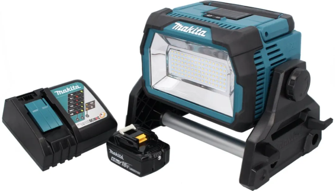 Makita DML 809 RG1 LED Bouwspot 18V - 10.000 lm - 96 LED's