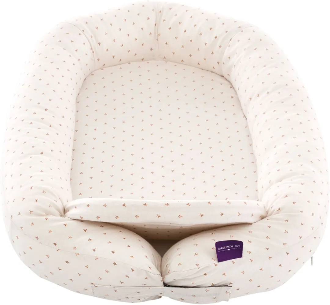 Traumeland Home Comfort Babynestje Twister - Beige