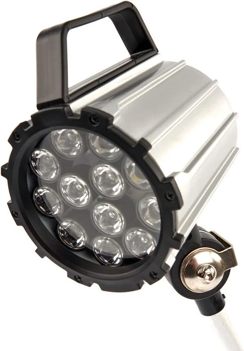HBM Machines LED Machinelamp 12x12W - Zwart