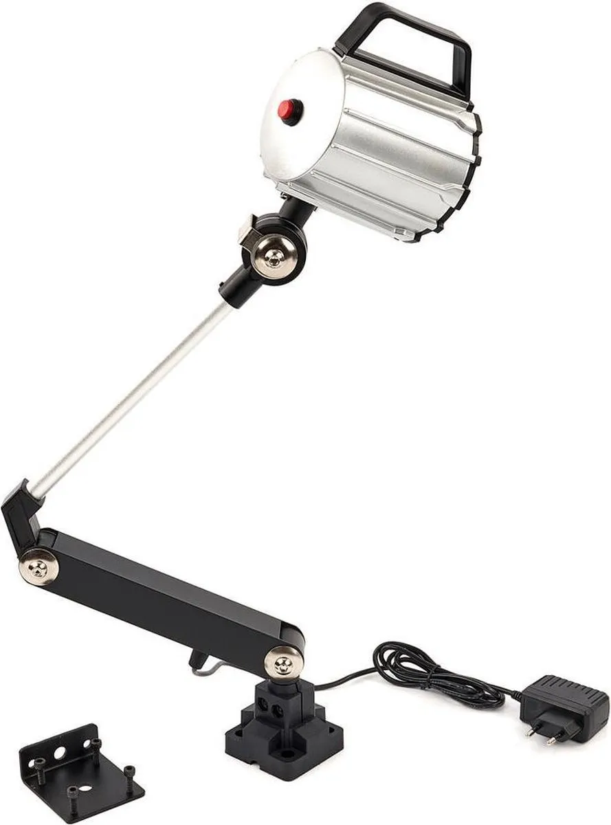 HBM Machines LED Machinelamp 12x12W - Zwart