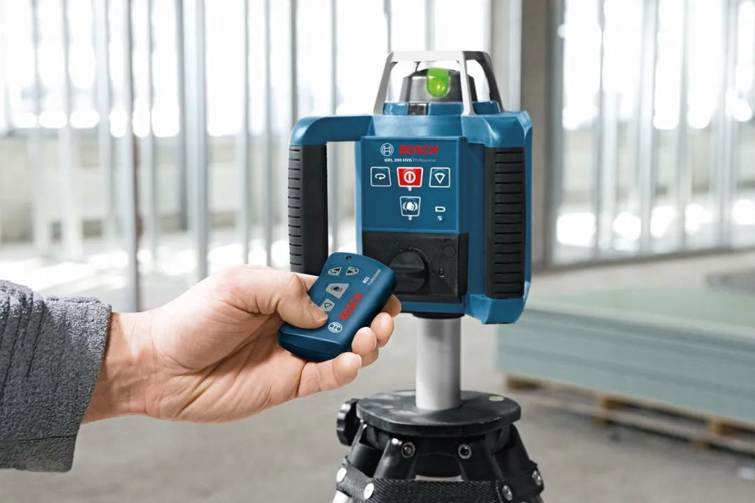 Bosch Professional GRL 300 HVG Rotatielaser Set - Blauw/Zilver