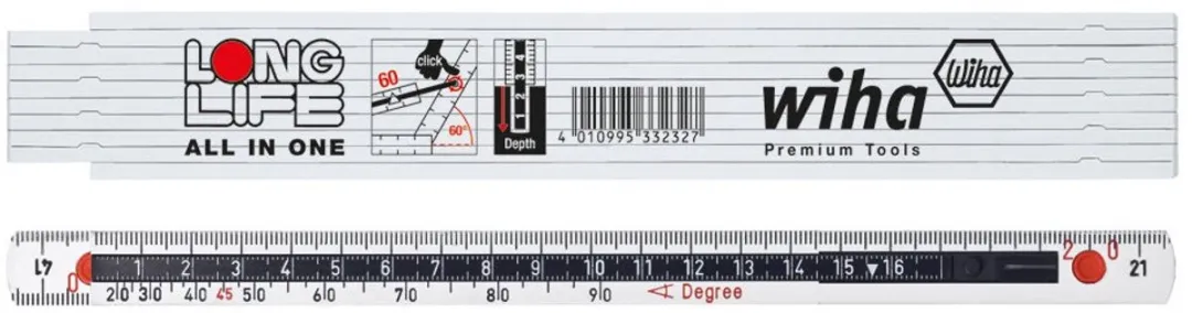 Wiha Duimstok Longlife All in One 2m - 10-delig