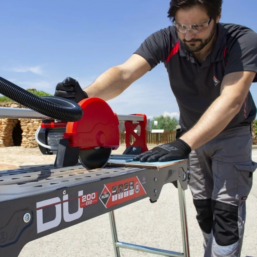 Rubi DU 200 EVO Tegelzaagmachine 800W - Diamantzaagblad 200mm