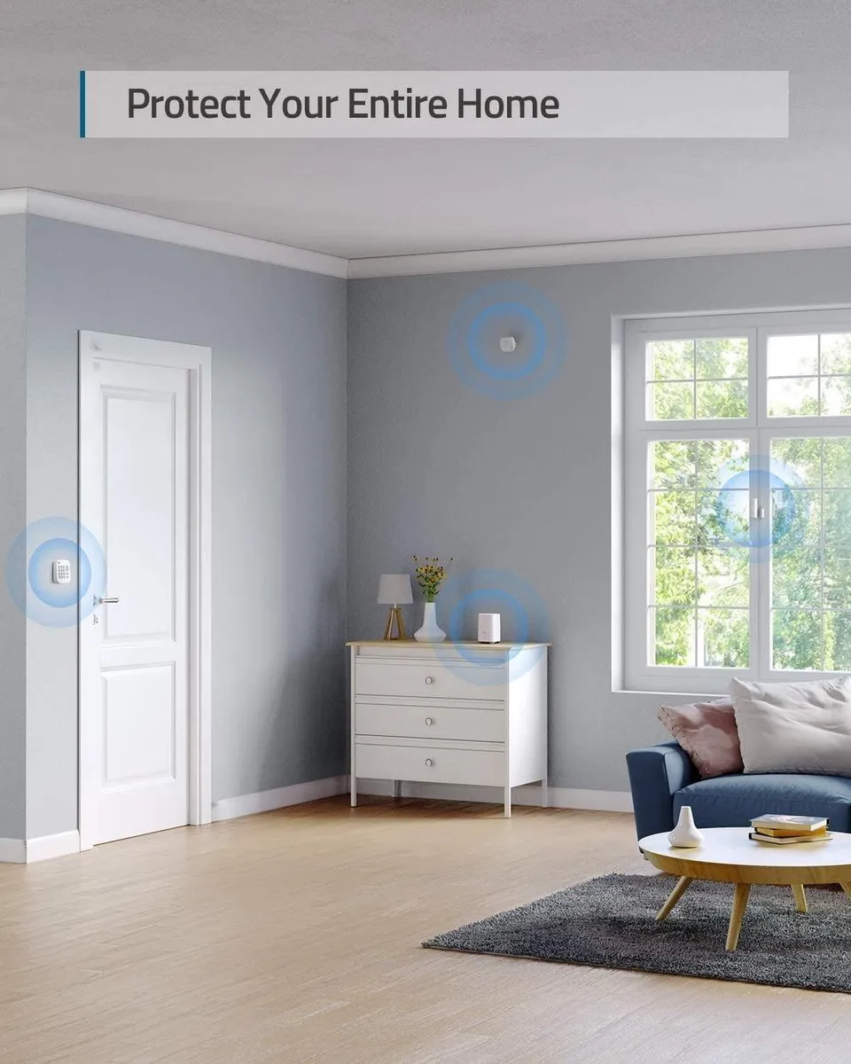 Eufy Security Alarm Kit T8990321 - Wit - 6-delig