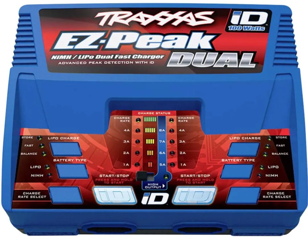 Traxxas EZ-Peak Plus Dual Oplader 8A