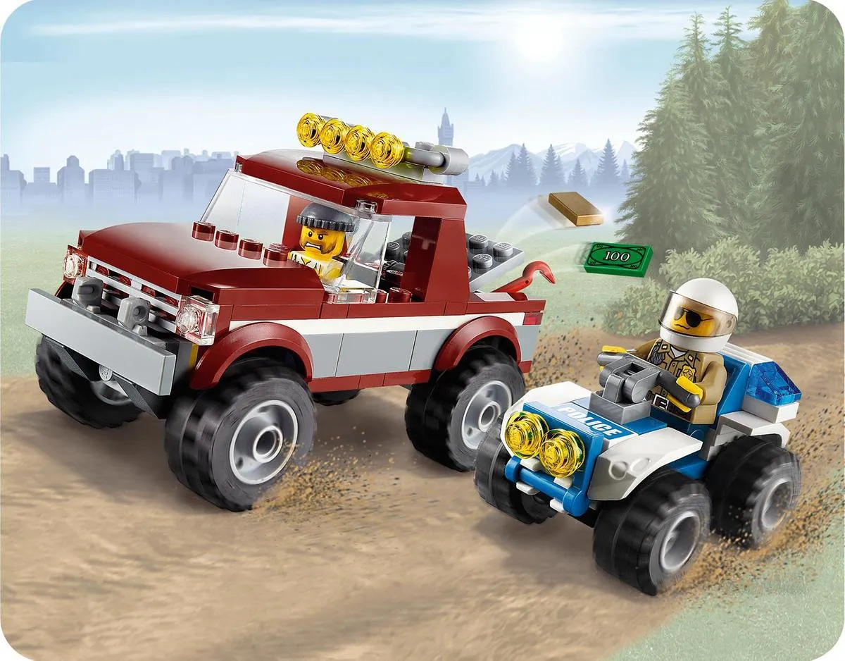 LEGO City Politieachtervolging 4437 - 129 Stukken