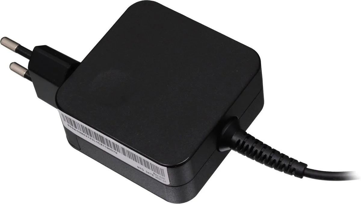 Lenovo GX20K11844 Oplader 45W - EU Wandoplader - Zwart