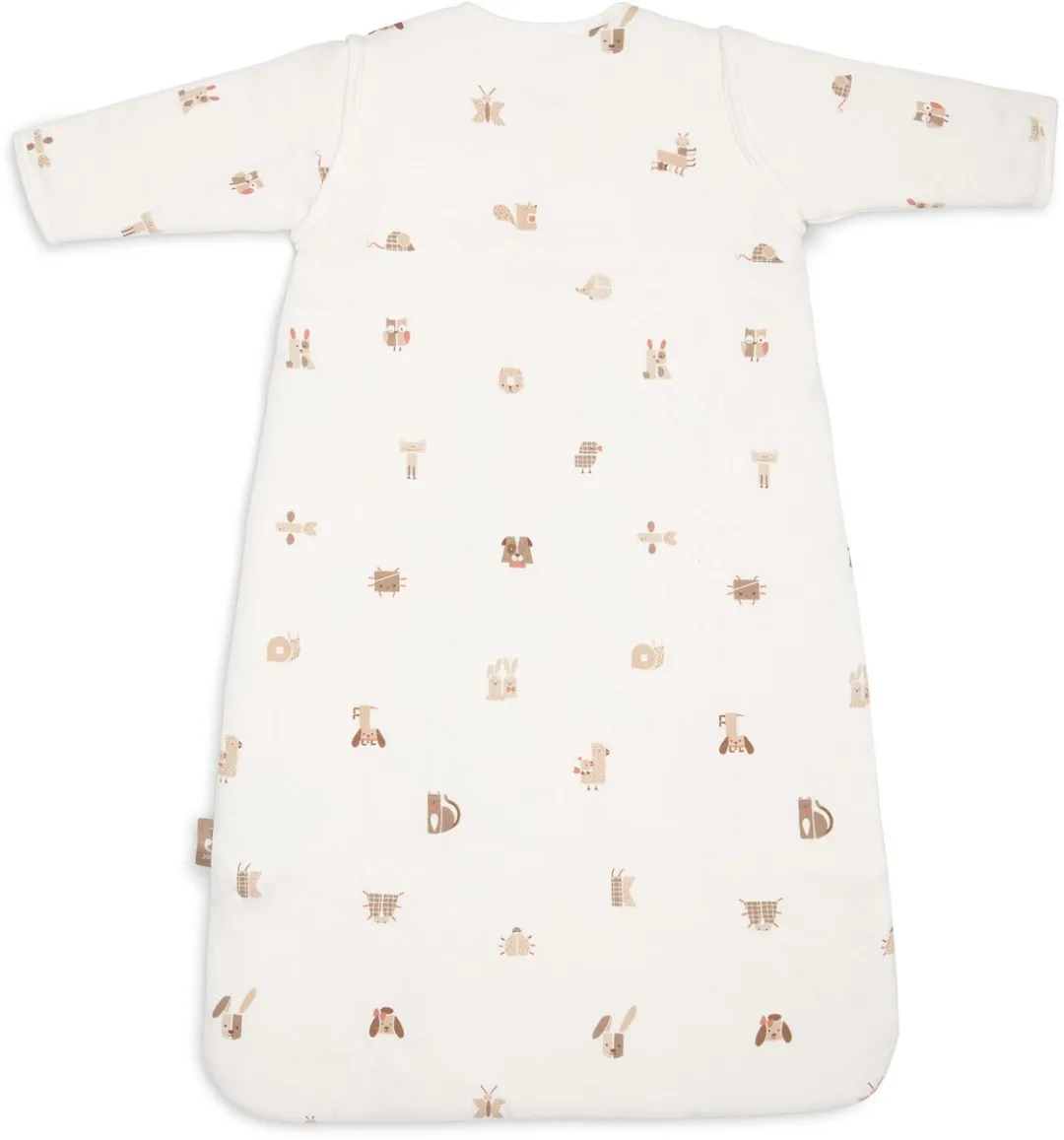 Jollein Slaapzak Baby Animal Friends 90cm - Afritsbare mouw - afbeelding 6 van 6