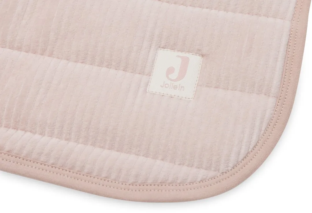 Jollein Baby Deken Wieg Velvet Rib Wild Rose 75x100cm