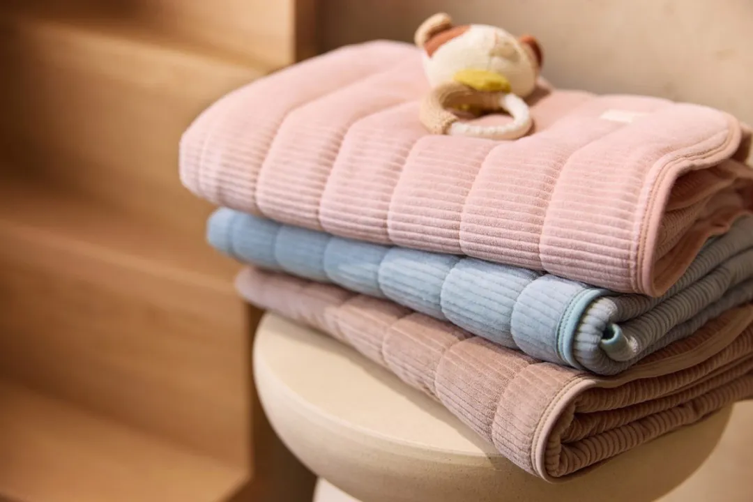 Jollein Baby Deken Wieg Velvet Rib Wild Rose 75x100cm