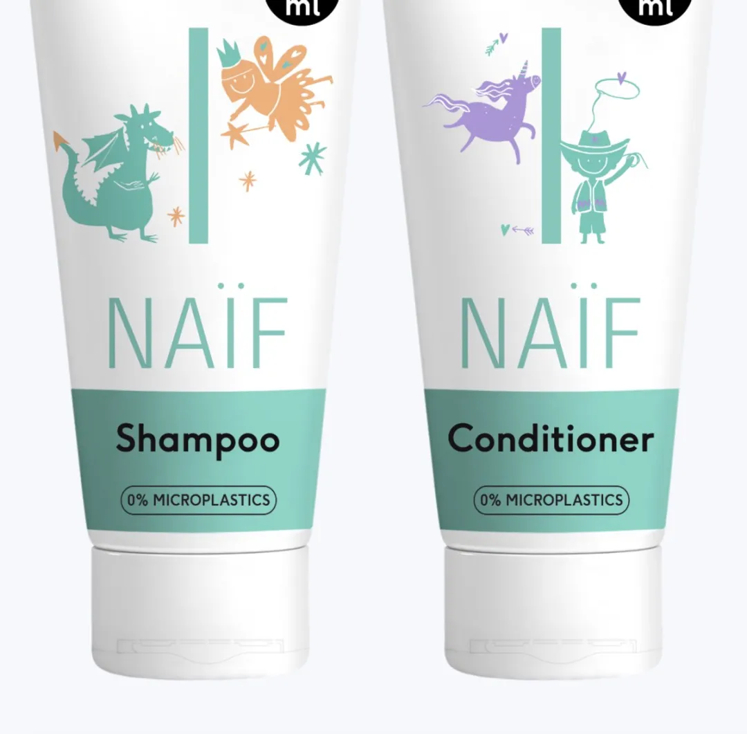 Naïf Voedende Shampoo & Conditioner Kids 2x100ml