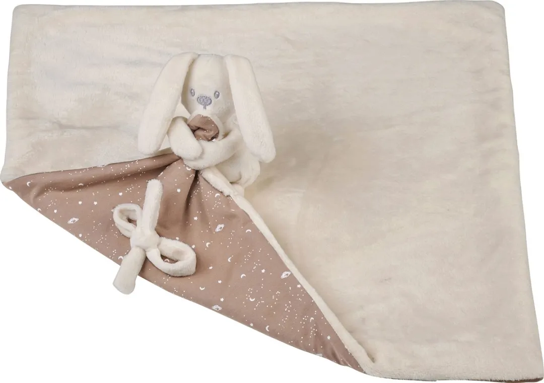 Nattou Lapidou Knuffeldoekje Konijn 50cm