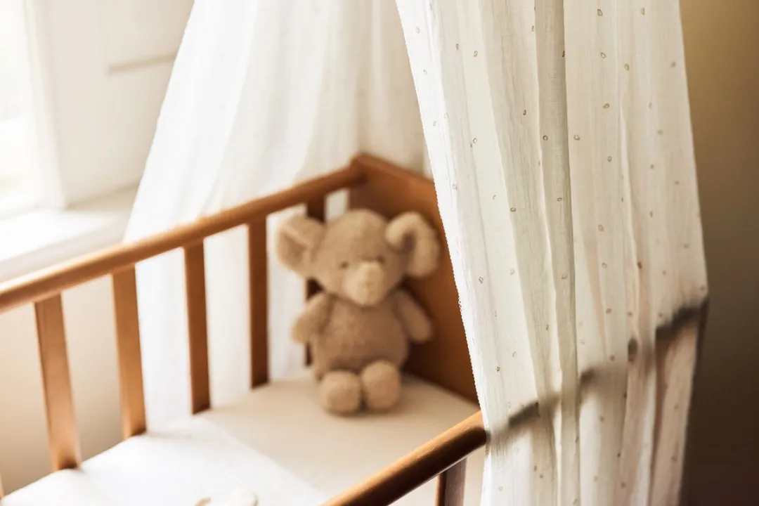 Jollein Baby Klamboe 155cm Leafs - Ivory