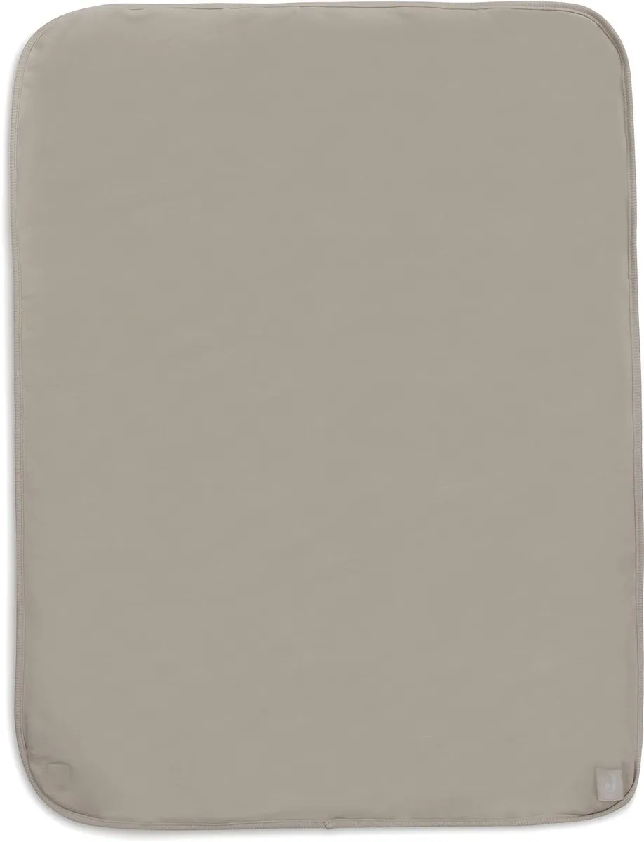 Jollein Baby Deken Wieg 75x100cm Basic Jersey/Sherpa - Warm Sand