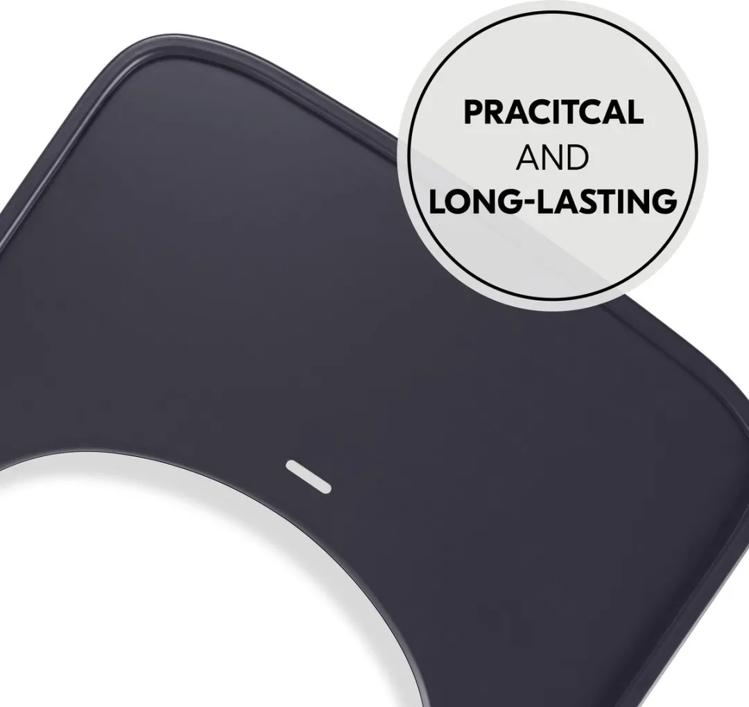 Hauck Alpha Wooden Tray Dark Grey