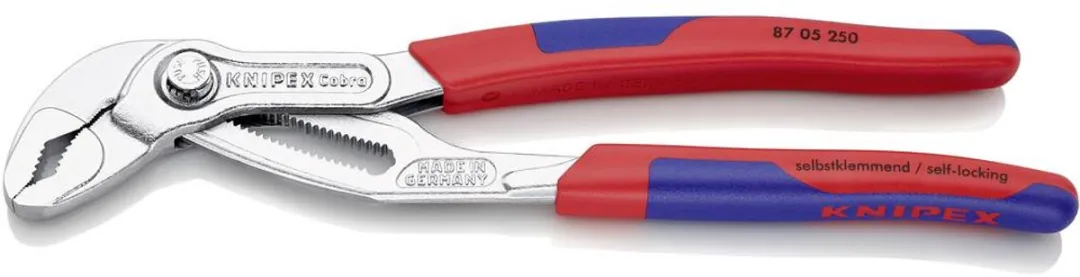 Knipex Cobra Waterpomptang 250mm - Verchroomd