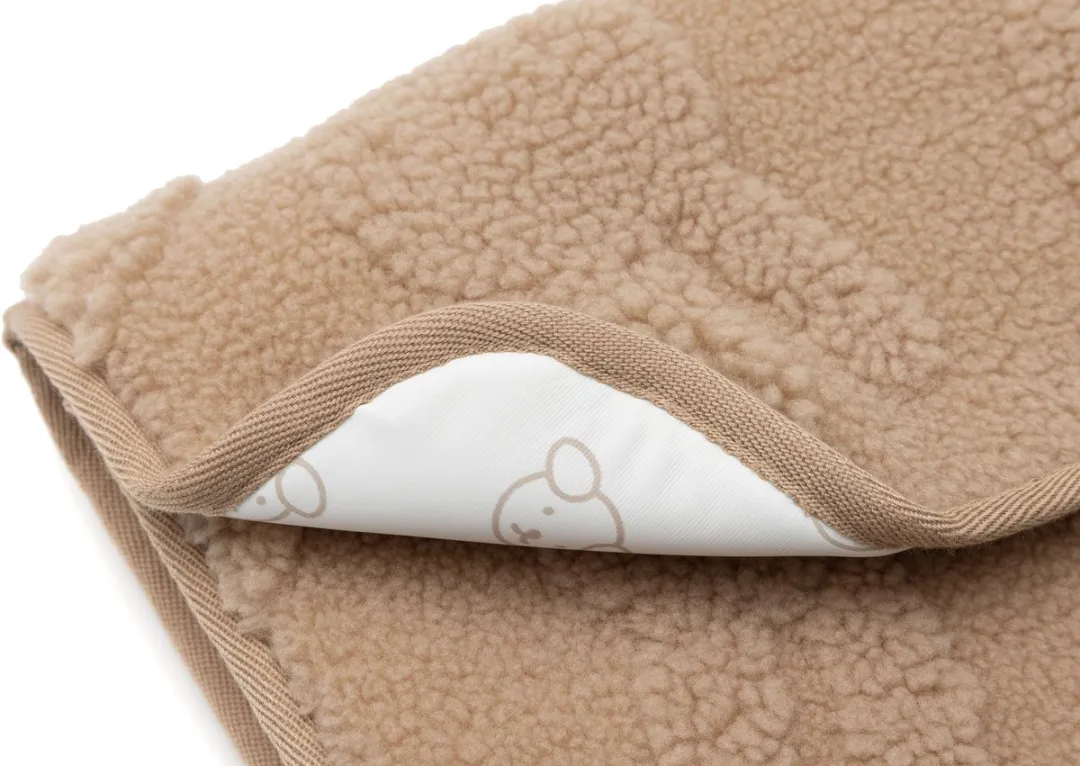 Jollein Verschoonmatjes Miffy Jacquard Teddy Biscuit