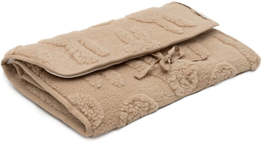 Jollein Verschoonmatjes Miffy Jacquard Teddy Biscuit
