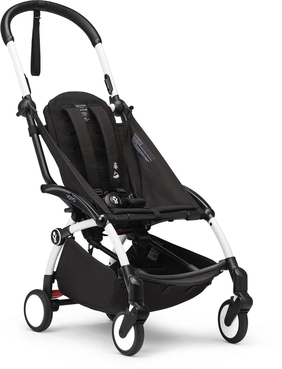 Stokke YOYO3-frame White - 5-puntsgordel