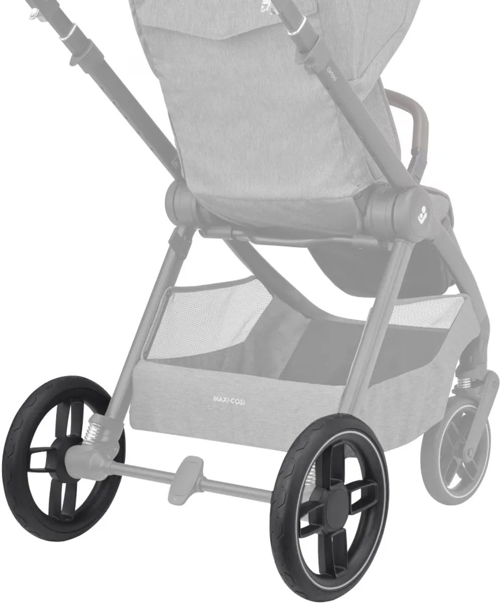 Maxi-Cosi Oxford/Oxford+ Achterwielen - 2 Stuks - Zwart