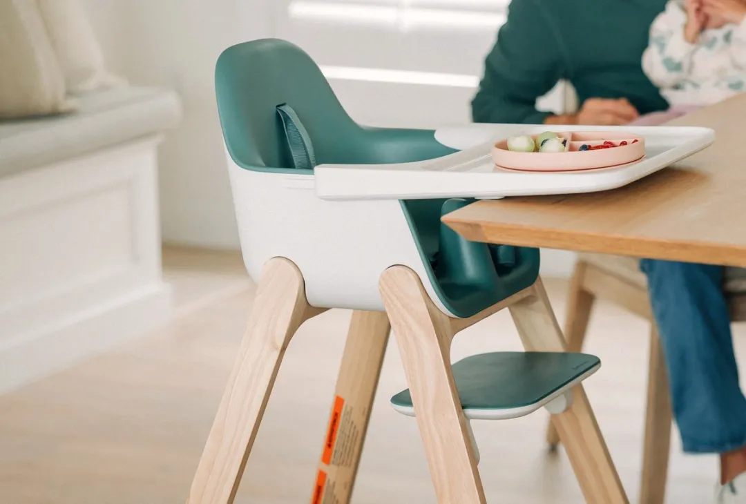 UPPAbaby Ciro Emrick Kinderstoel - Groen - Hout