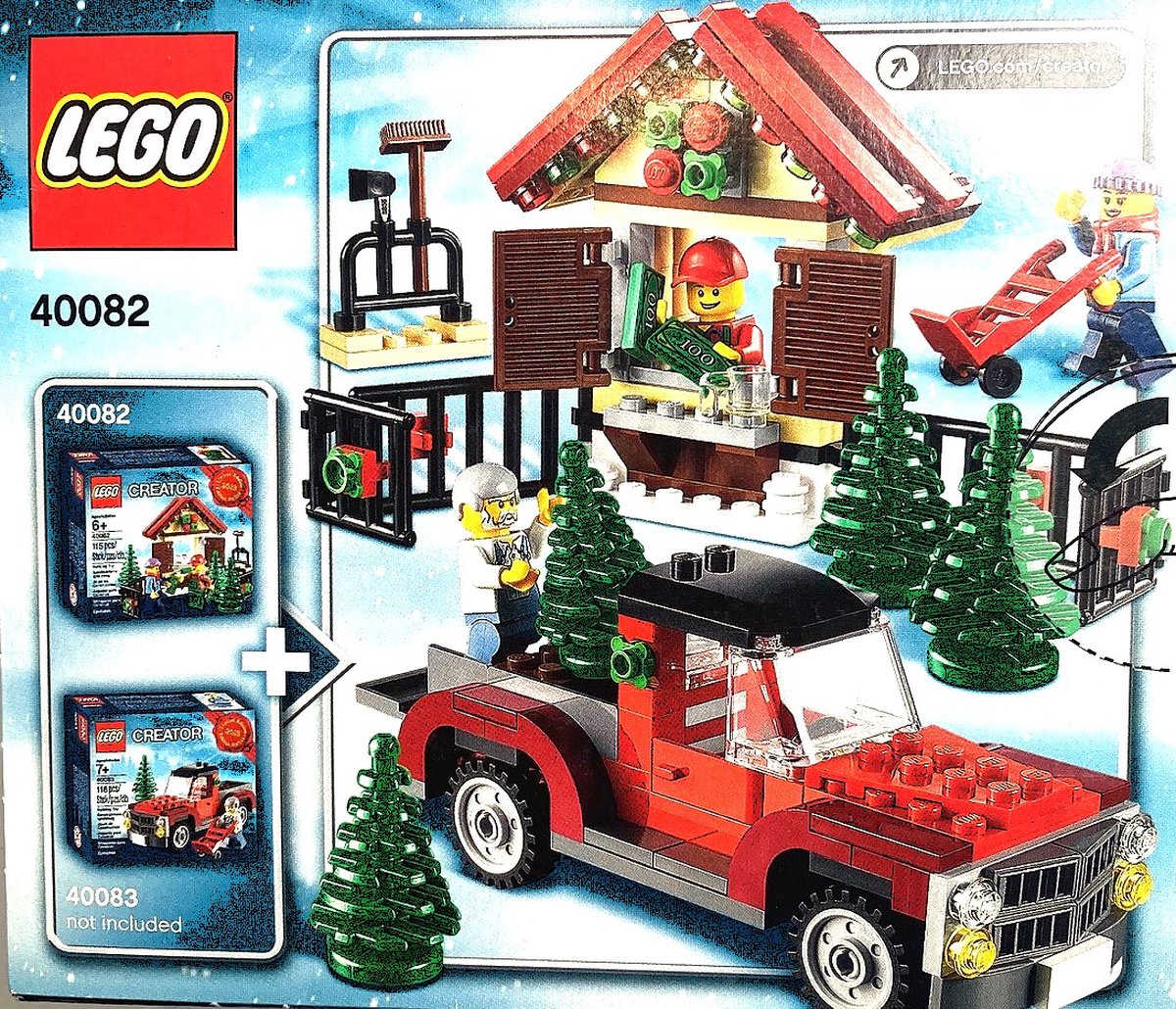 LEGO 40082 Kerstboom Standaard