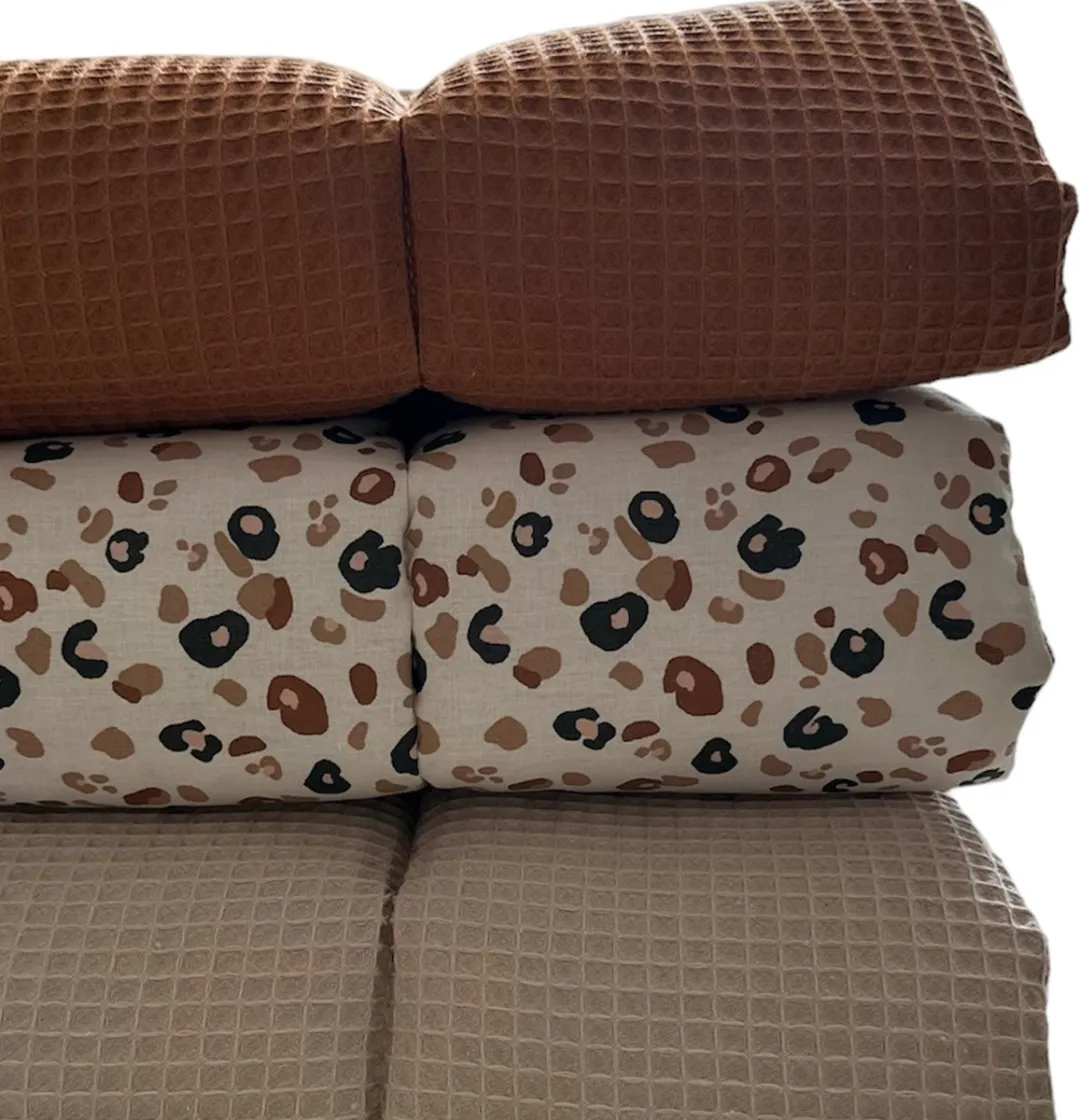 BINK Bedding Boxkleed Leopard 71x122cm - Fiberfill 400g
