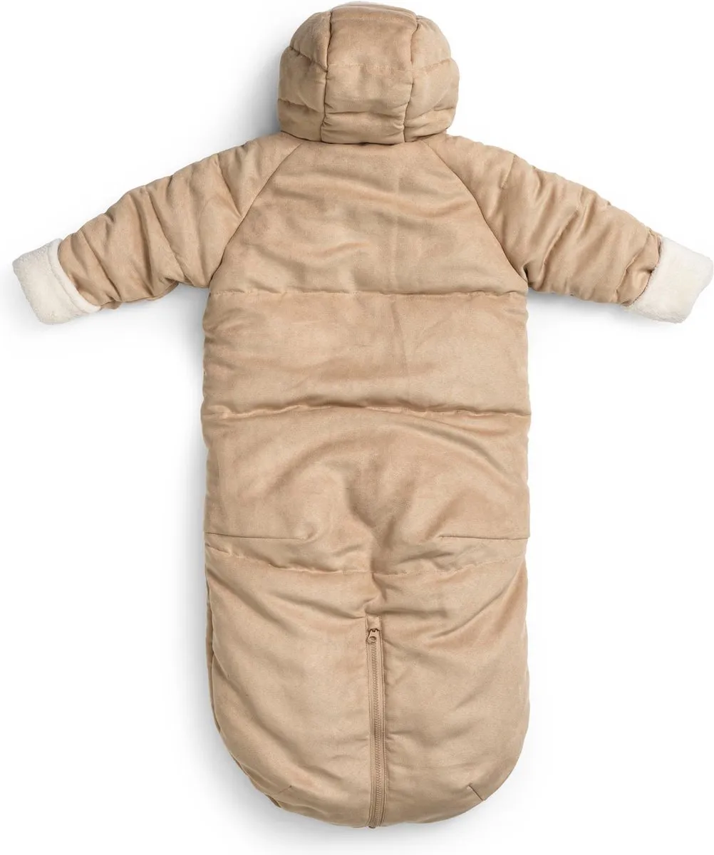 Elodie Baby Overall Skipak Voetenzak 6-12 Maanden - Beige