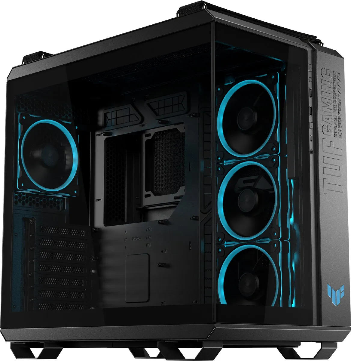 ASUS TUF Gaming GT502 Horizon PC-behuizing - Zwart