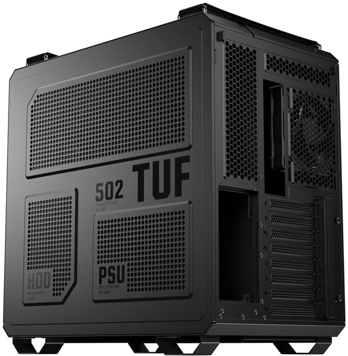 ASUS TUF Gaming GT502 Horizon PC-behuizing - Zwart - afbeelding 6 van 6