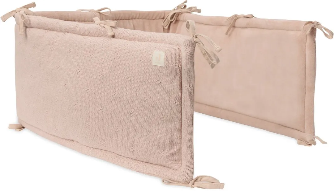 Jollein Boxbumper Cosy Knit Wild Rose 180x30cm