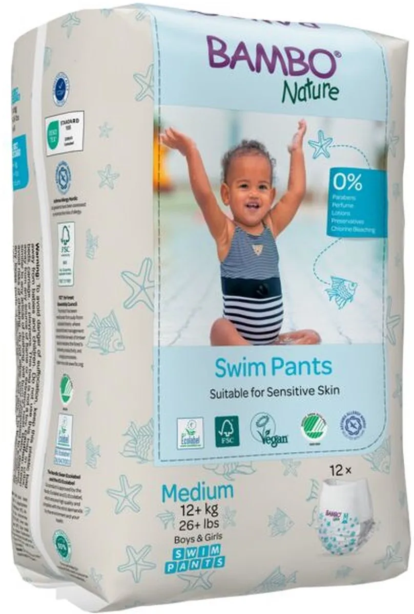 Bambo Nature Swim Pants Medium 12ST