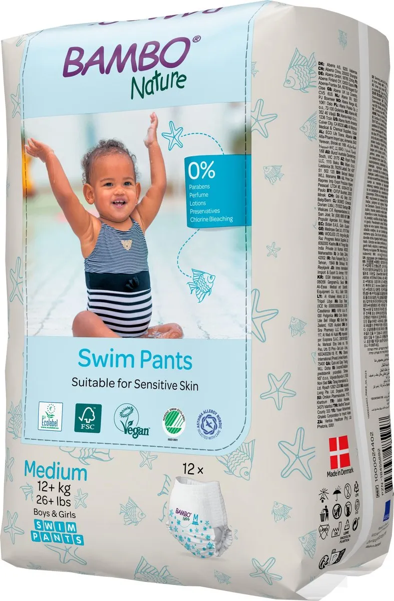 Bambo Nature Swim Pants Medium 12ST