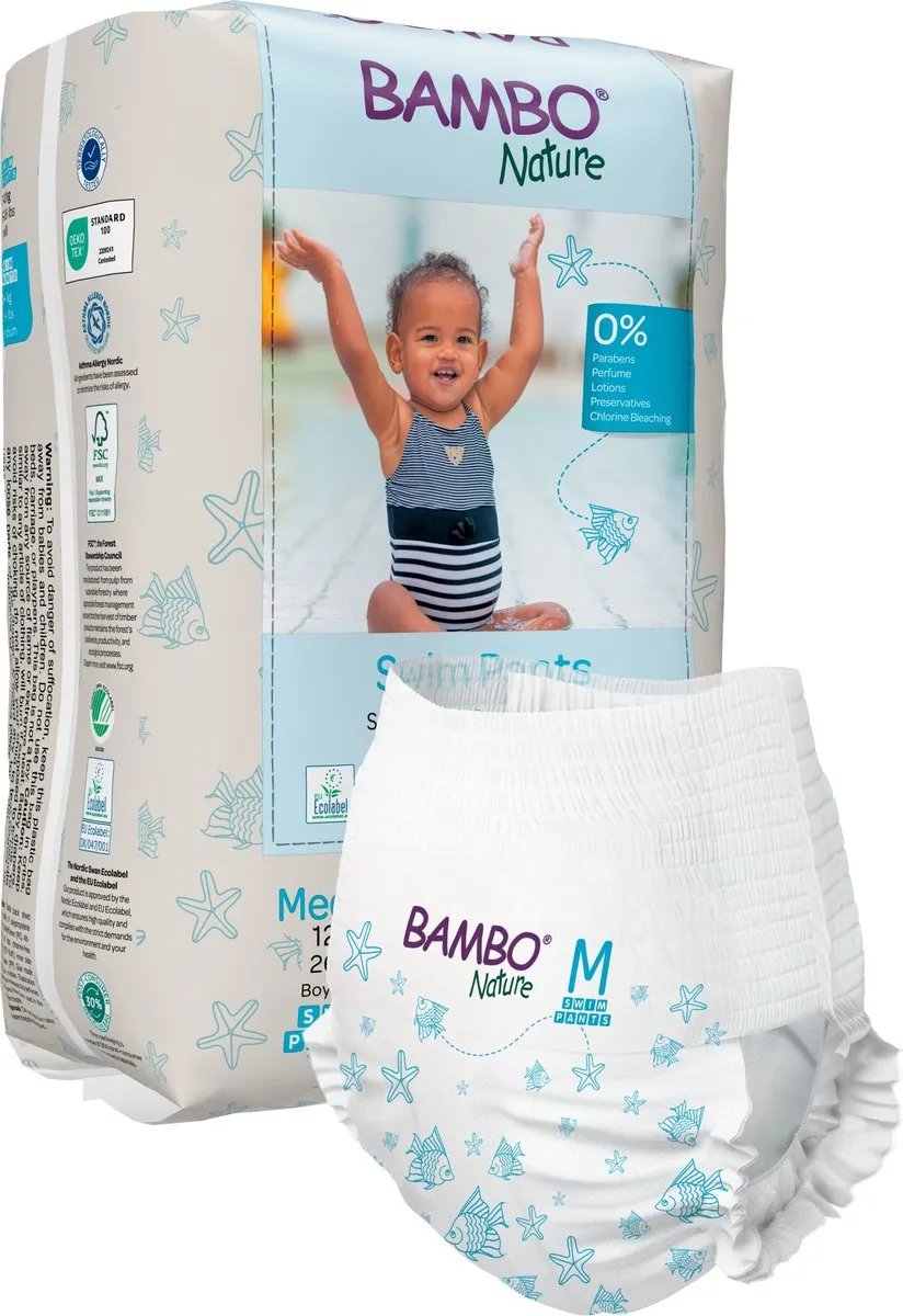 Bambo Nature Swim Pants Medium 12ST