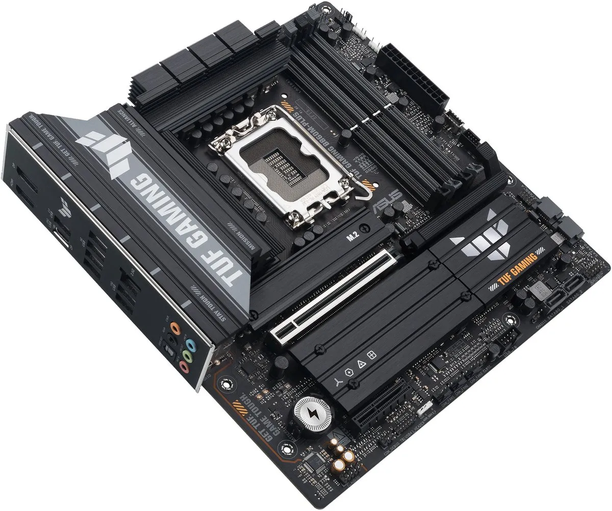 ASUS TUF GAMING B860M-PLUS Moederbord - Micro-ATX - Intel B860 - LGA 1851 - afbeelding 6 van 6