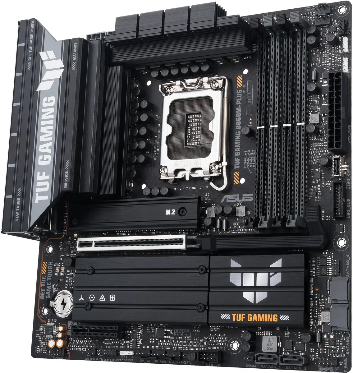 ASUS TUF GAMING B860M-PLUS Moederbord - Micro-ATX - Intel B860 - LGA 1851