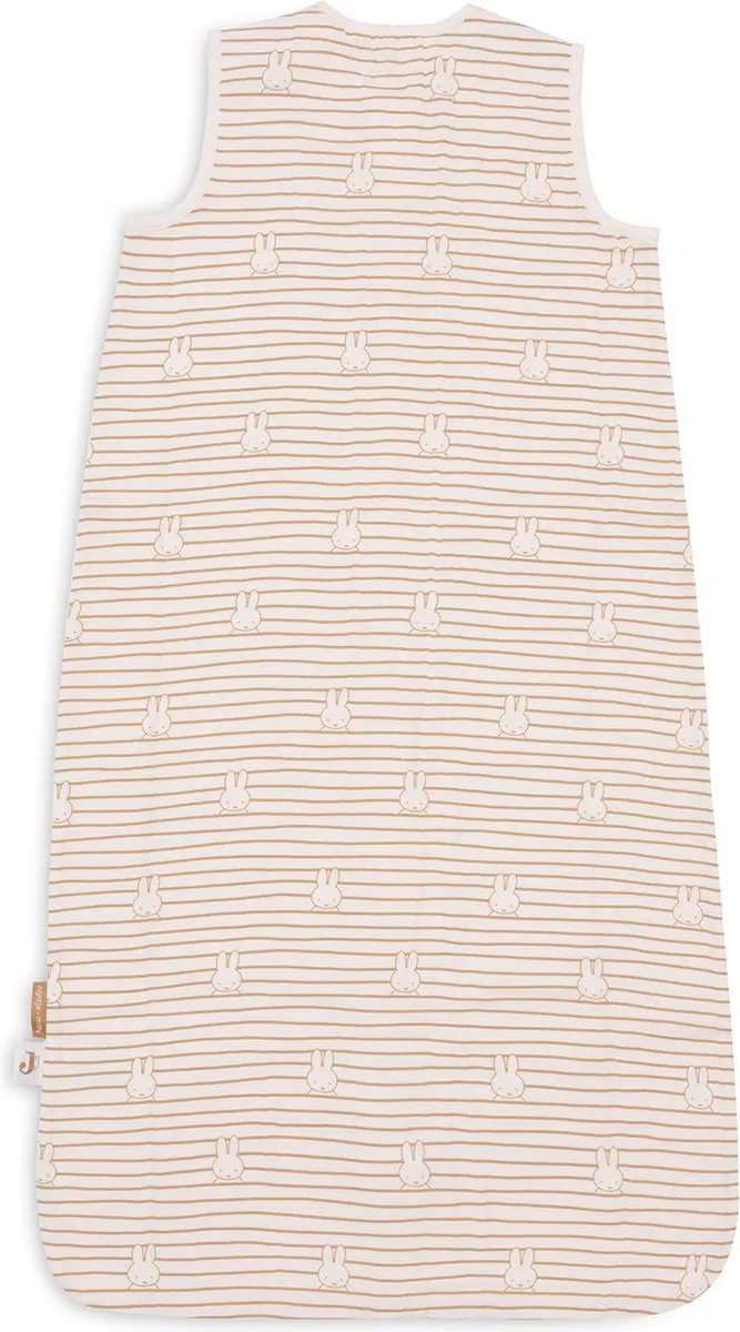 Jollein x Nijntje Baby Zomer Slaapzak Hydrofiel 110cm - Miffy Stripe Biscuit