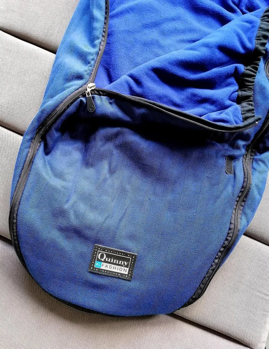 Quinny XL Fashion Trappelzak - Blauw