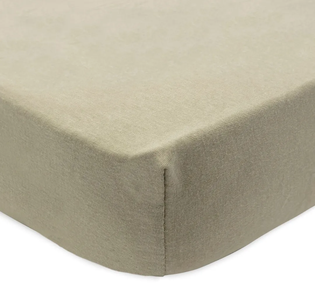 Jollein Jersey Hoeslaken 70x140cm Olive Green