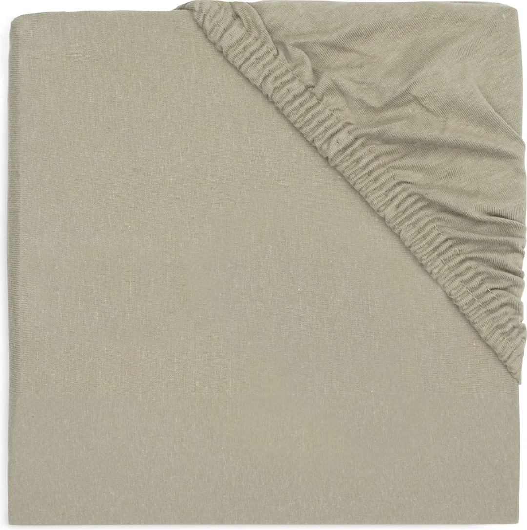Jollein Jersey Hoeslaken 70x140cm Olive Green