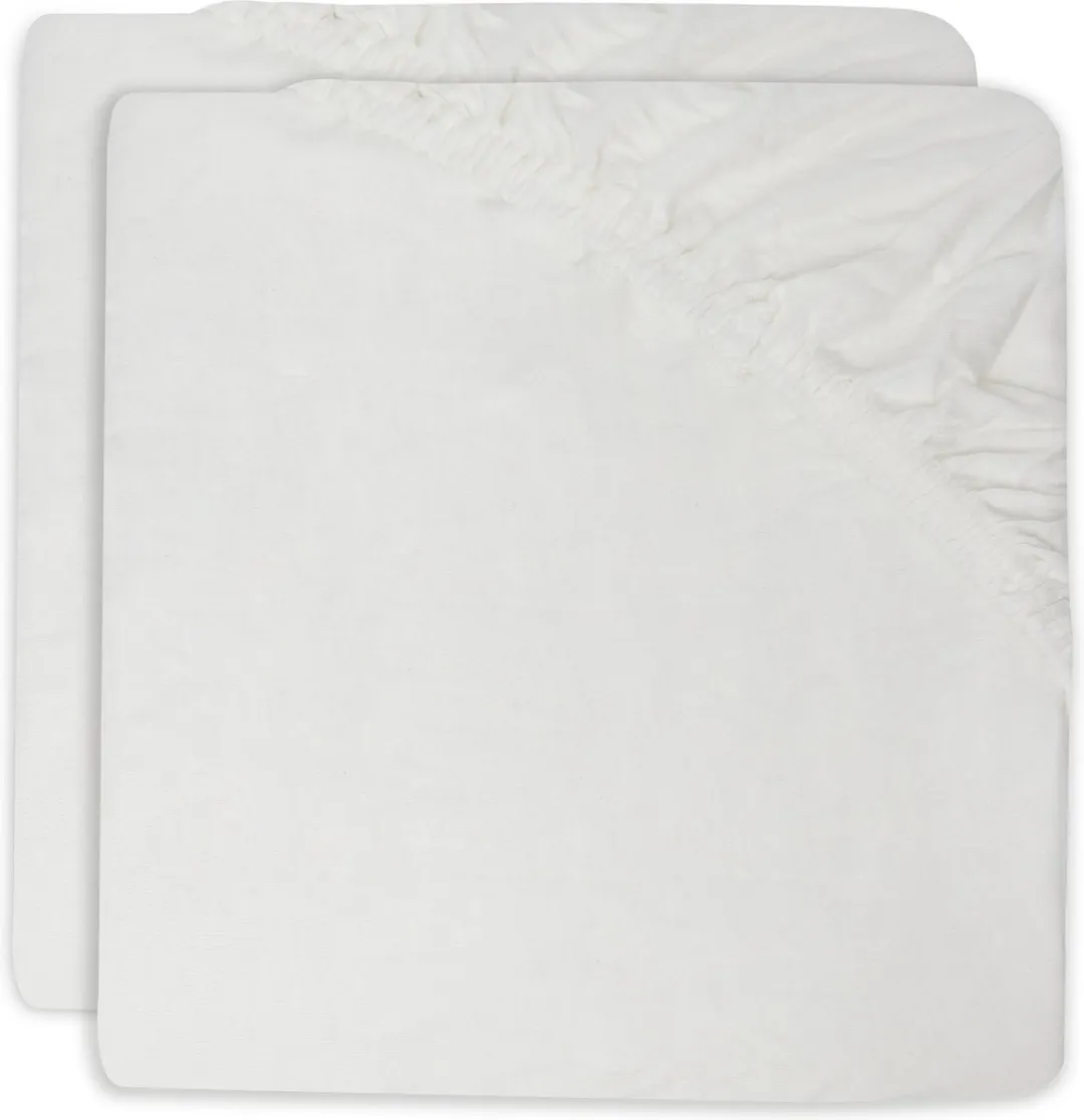 Jollein Hoeslaken Wieg Jersey Ivory