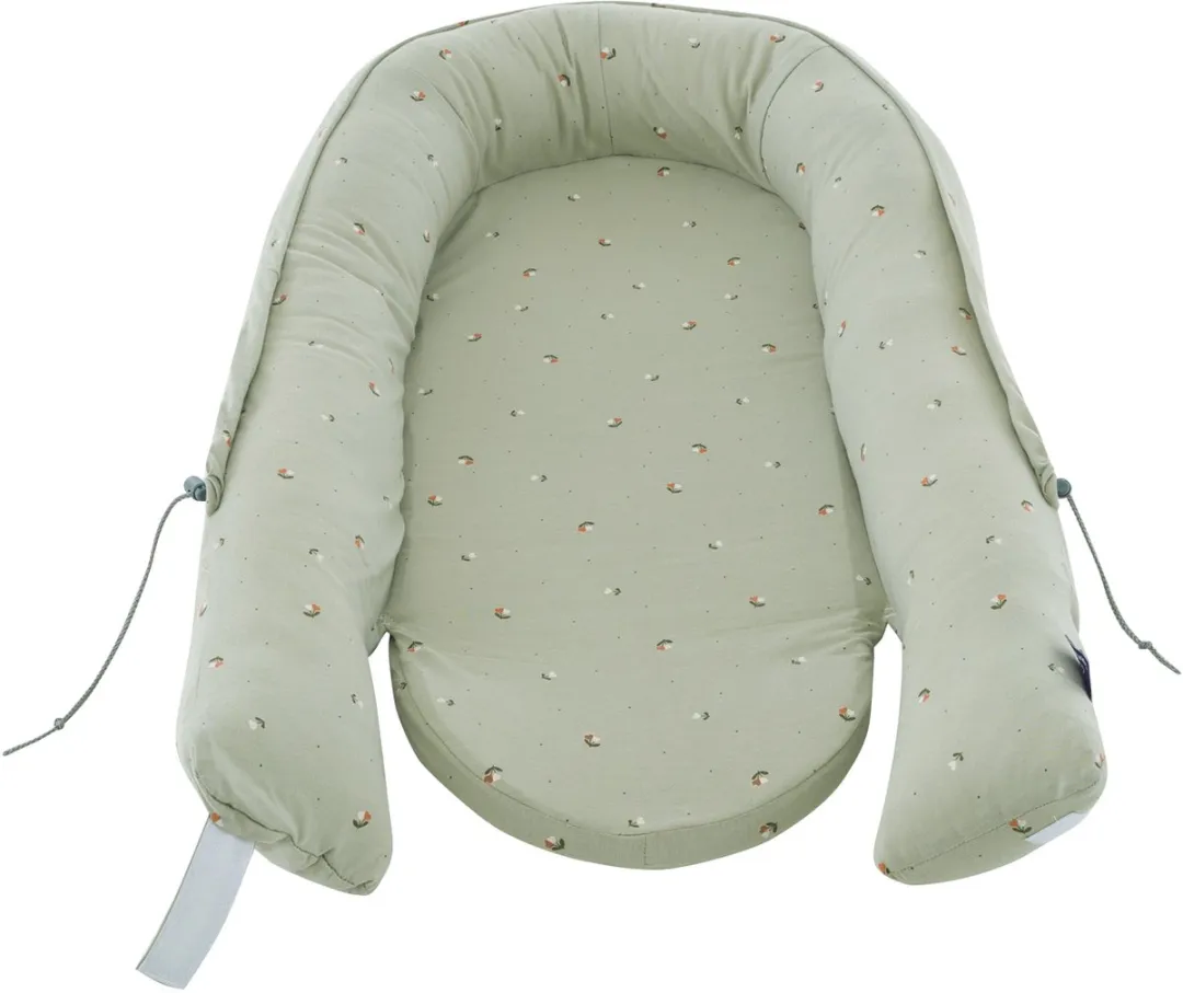 Traumeland Home Premium Babynestje Fiore Green