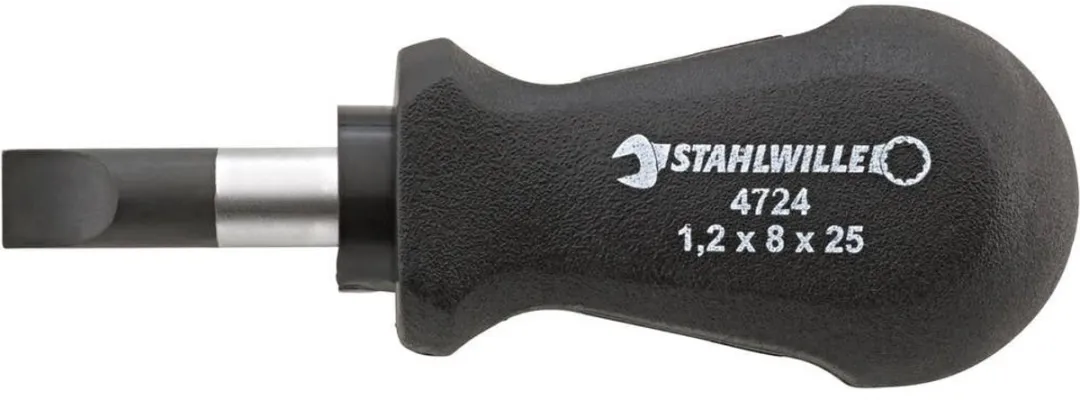 Stahlwille 4724 1 0,6x3,5x25 Vergasserschroevendraaier