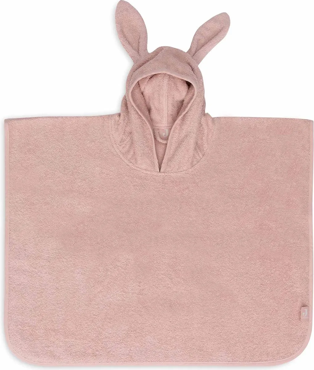 Jollein Badponcho Baby Badstof Wild Rose - 2-3 jaar