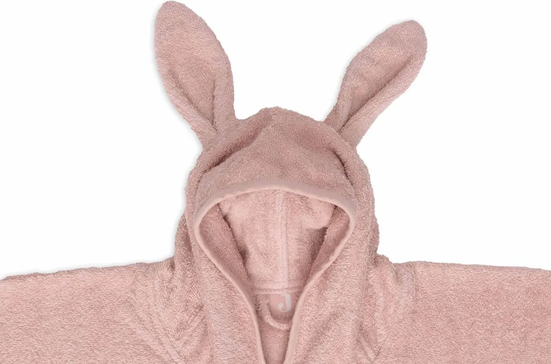 Jollein Badponcho Baby Badstof Wild Rose - 2-3 jaar