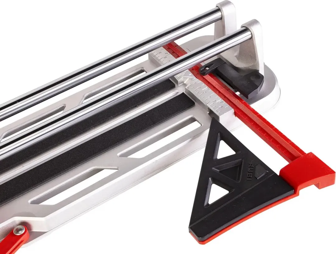 Rubi STAR-63 PLATINUM Tegelsnijder - 6cm - Rood/Zilver