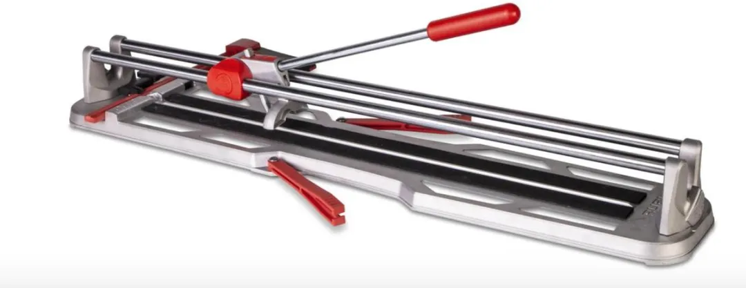 Rubi STAR-63 PLATINUM Tegelsnijder - 6cm - Rood/Zilver