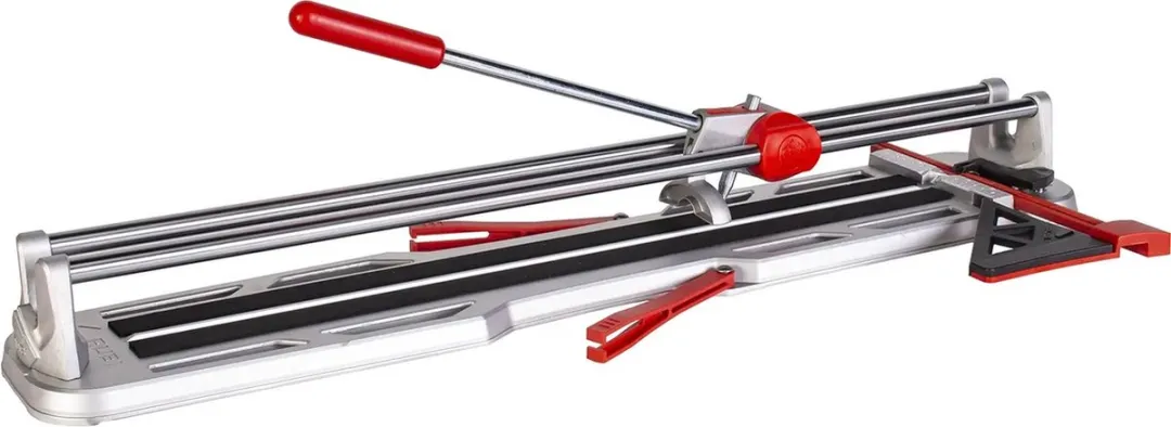 Rubi STAR-63 PLATINUM Tegelsnijder - 6cm - Rood/Zilver