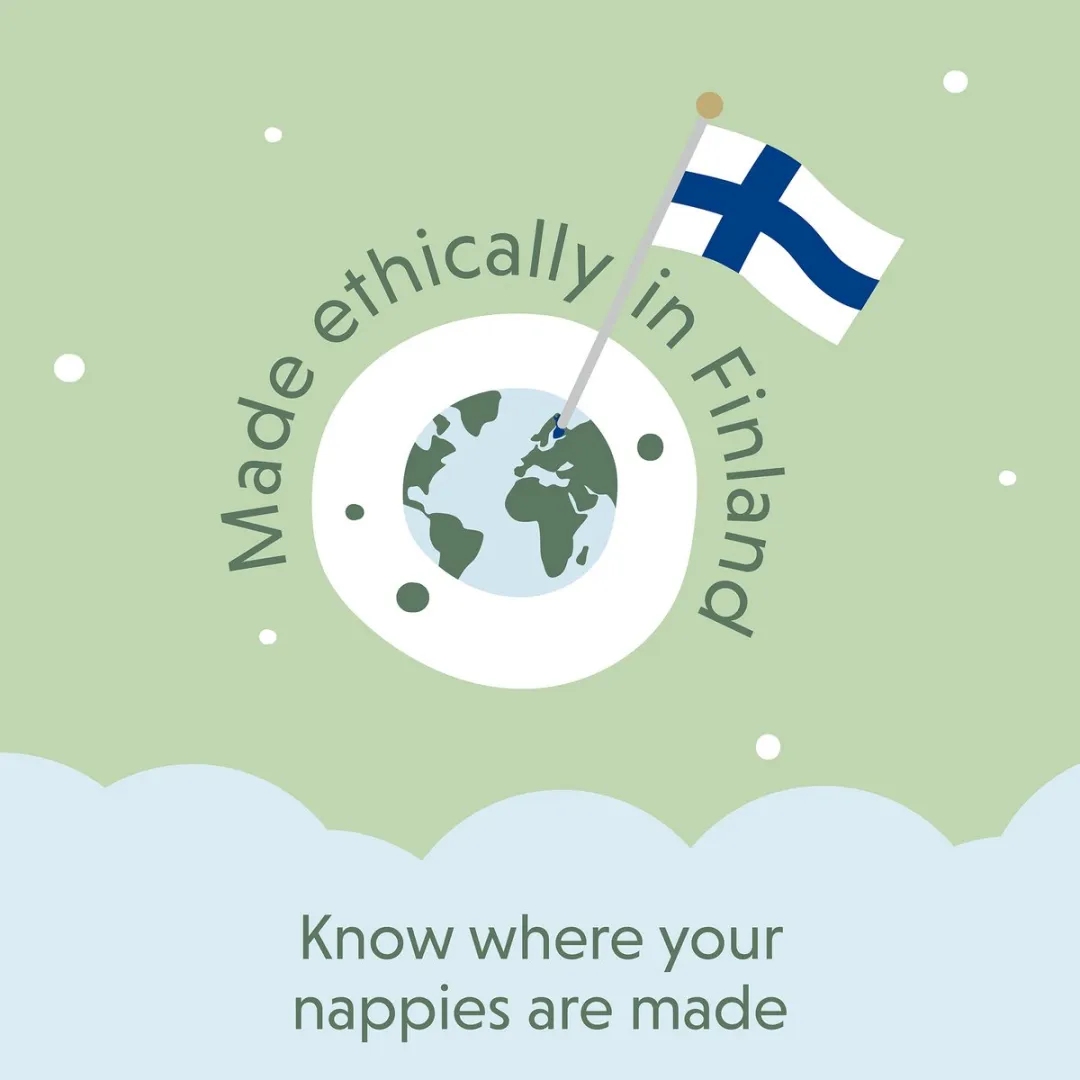 Muumi Baby Eco Luierbroekjes - Maat 6 - 36 Stuks 12-20 kg - Hypoallergeen - Gevoelige Huid - Parfumvrij